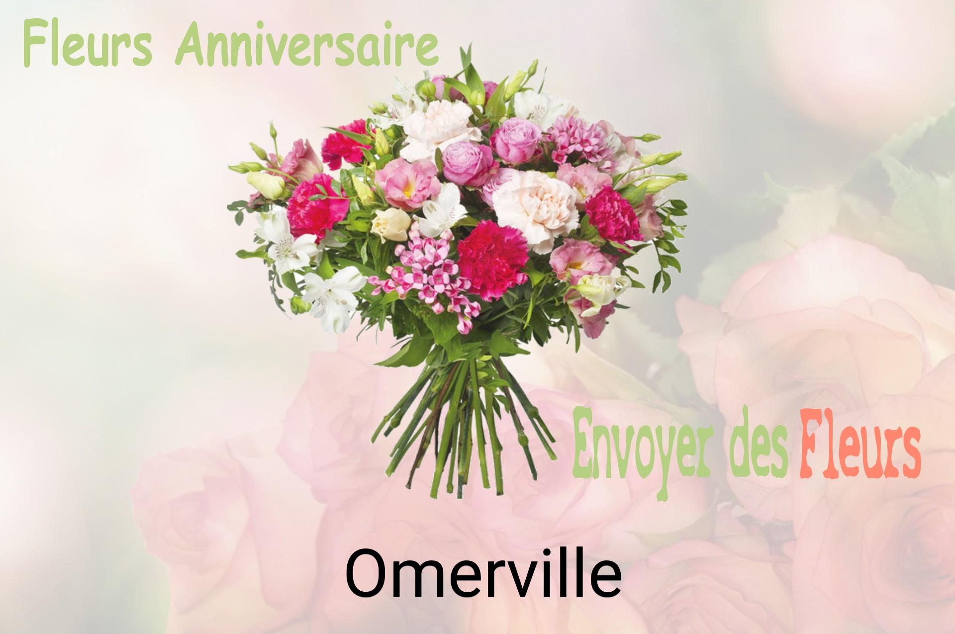 Bouquet de fleurs d’anniversaire livré à Omerville